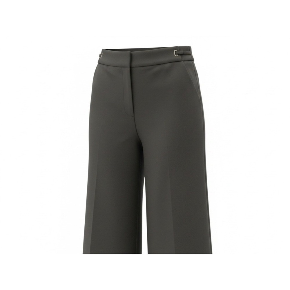 Geoffrey Beene Women's Size 4 Brown Capri Pants Stretch Straight Leg 29Wx18L